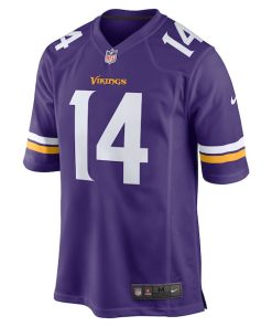 Alternative view of Sam Darnold Minnesota Vikings Youth Nike Team Game Jersey -  Purple