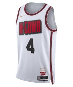 Alternative view of Jalen Green Houston Rockets Nike Unisex 2024/25 Swingman Player Jersey - City Edition - White