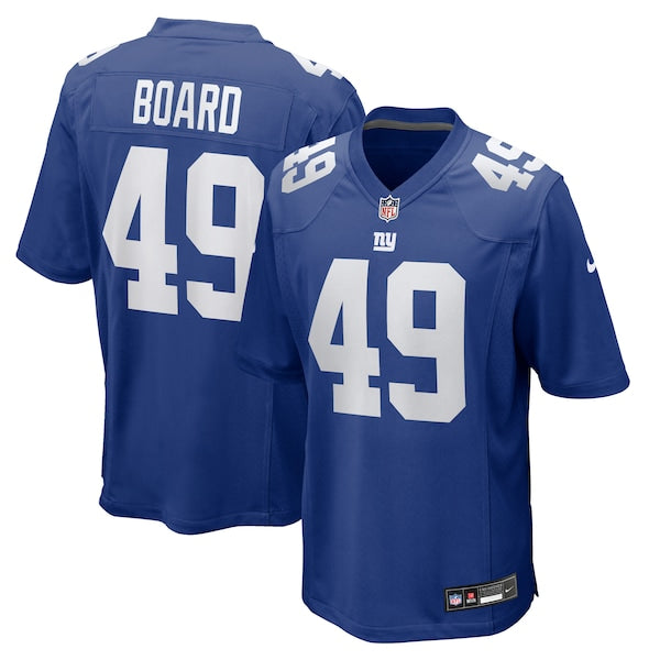 Chris Board New York Giants Nike Team Game Jersey - Royal