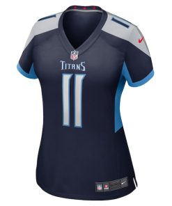 Alternative view of Chris Moore Tennessee Titans Nike Women's  Game Jersey -  Navy