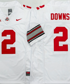 Jaxon Downs NCAA Ohio State Buckeyes Nike Vapor Limited Jersey