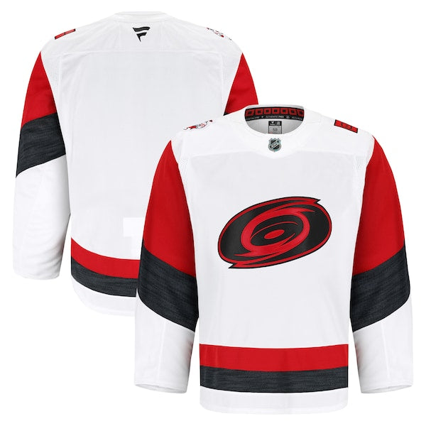 Carolina Hurricanes Away Authentic Pro Jersey - White/Black - Image 2