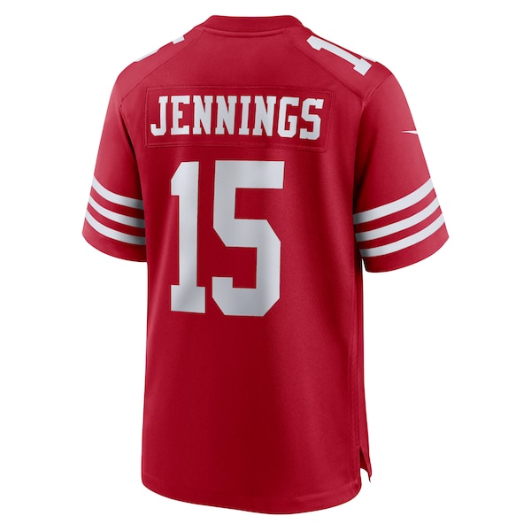 Jauan Jennings San Francisco 49ers Nike Game Jersey - Scarlet - Image 3