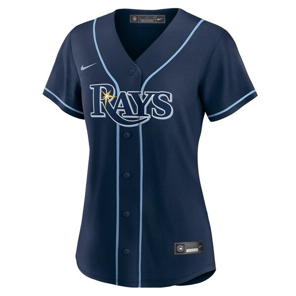 Tampa Bay Rays Nike Women's Alternate Replica Team Jersey - Navy - Image 2