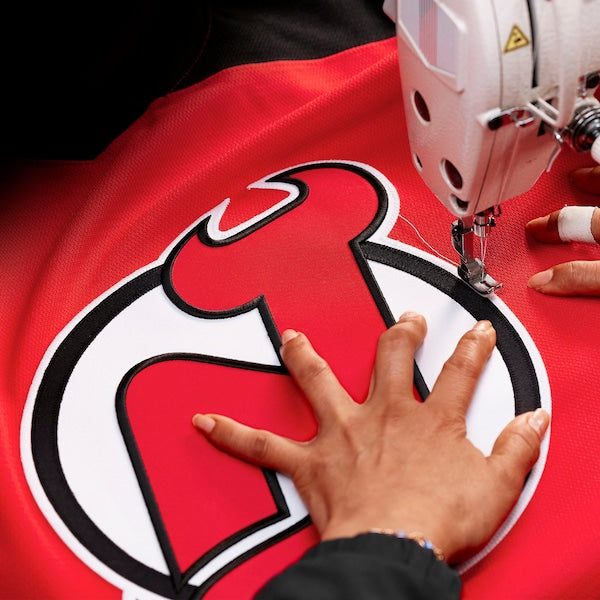 New Jersey Devils Home Authentic Pro Custom Jersey - Red - Image 4