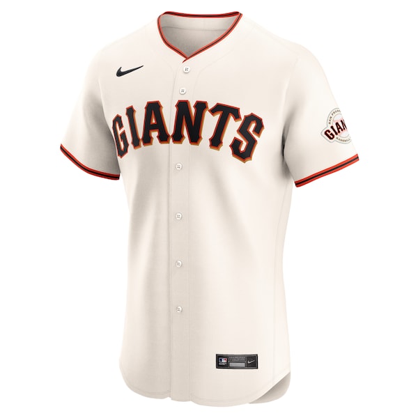 Mike Yastrzemski San Francisco Giants Nike Home Elite Player Jersey - Cream - Image 2