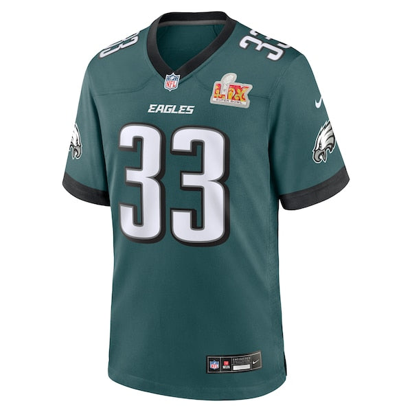 Cooper DeJean Philadelphia Eagles Nike Super Bowl LIX Game Player Jersey - Midnight Green - Image 2
