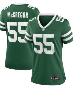 Braiden McGregor New York Jets Nike Women's Team Game Jersey - Legacy Green