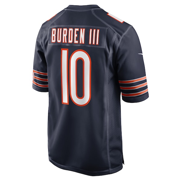 Luther Burden III Chicago Bears Nike Team Game Jersey - Navy - Image 3
