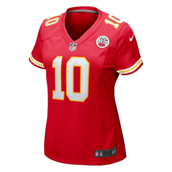 Isiah Pacheco Kansas City Chiefs Nike Women's Game Player Jersey - Red - Image 2