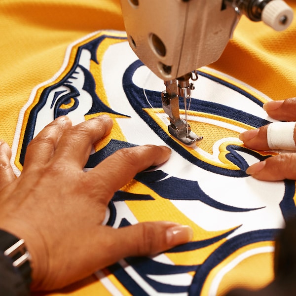 Nashville Predators Home Authentic Pro Custom Jersey - Gold - Image 4