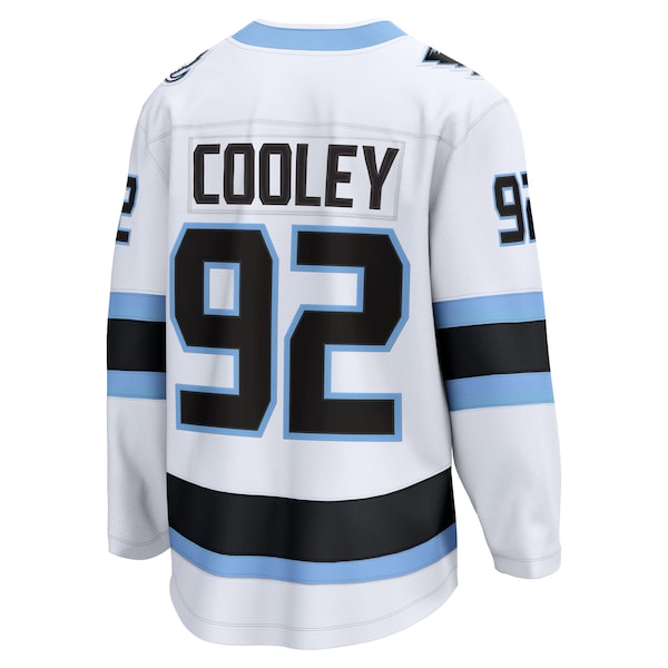 Logan Cooley Utah Mammoth Away Breakaway Player Jersey - White - Image 3