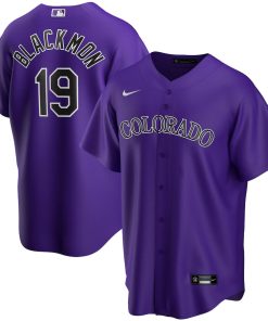 Charlie Blackmon Colorado Rockies Nike Youth Alternate Replica Player Jersey - Purple