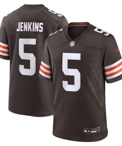 Rayshawn Jenkins Cleveland Browns Nike Team Game Jersey -  Brown