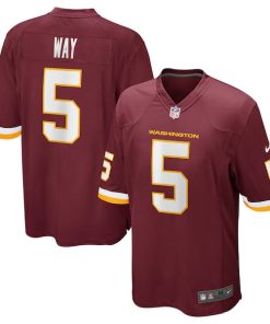 Tress Way Washington Football Team Nike Game Jersey - Burgundy