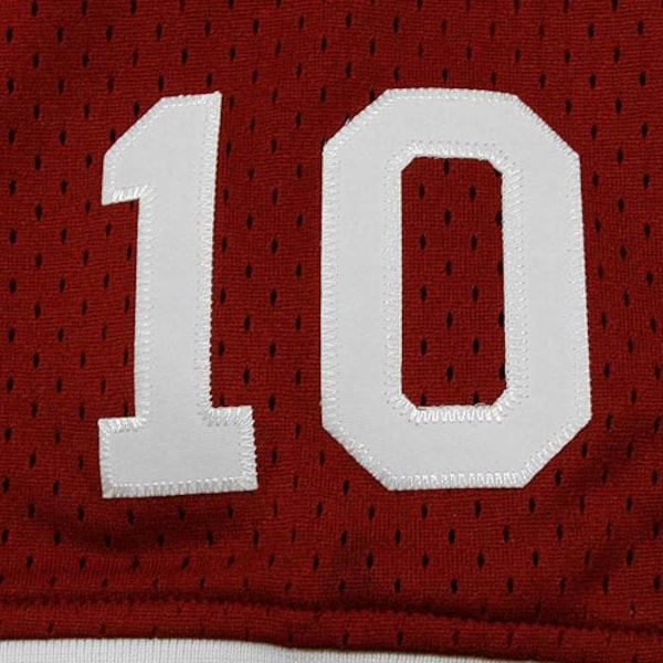 Darren Daulton Philadelphia Phillies Cooperstown Mesh Batting Practice Jersey - Red - Image 7