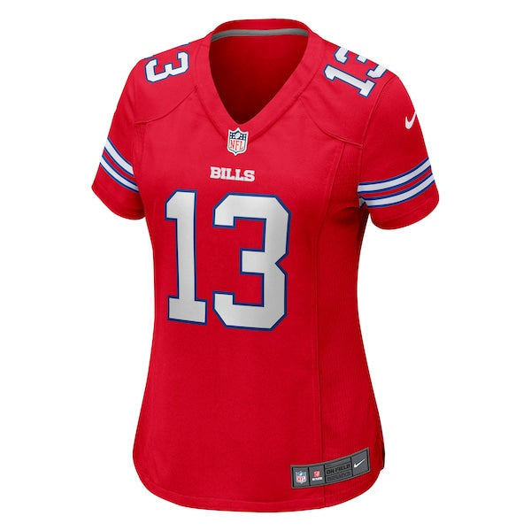 Gabe Davis Buffalo Bills Nike Women's Player Jersey - Red - Image 2