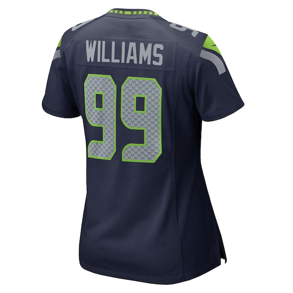 Leonard Williams Seattle Seahawks Nike Women's Team Game Jersey - College Navy/Navy - Image 5