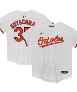 Adley Rutschman Baltimore Orioles Nike Preschool Home Game Jersey - White