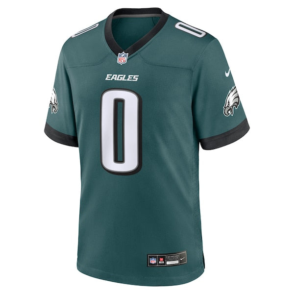 Bryce Huff Philadelphia Eagles Nike Team Game Jersey - Midnight Green - Image 3