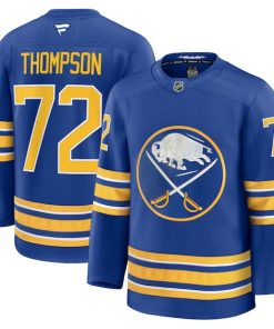 Alternative view of Tage Thompson Buffalo Sabres  Home Premium Jersey - Royal/Black