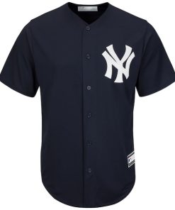 Alternative view of New York Yankees Big & Tall Replica Team Jersey - Navy
