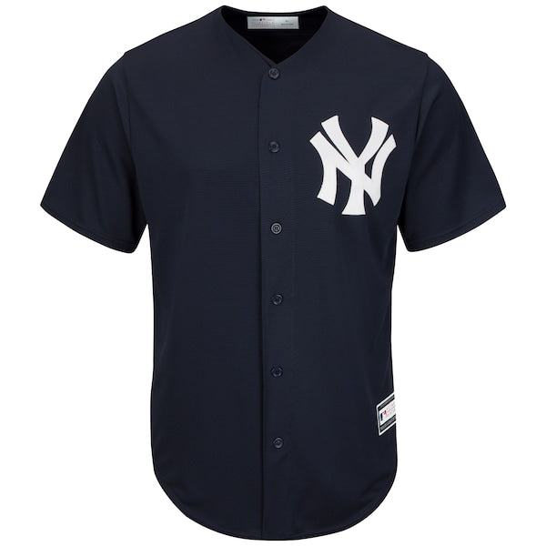 New York Yankees Big & Tall Replica Team Jersey - Navy - Image 2