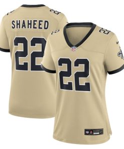 Rashid Shaheed New Orleans Saints Nike Women's Alternate Game Player Jersey - Gold