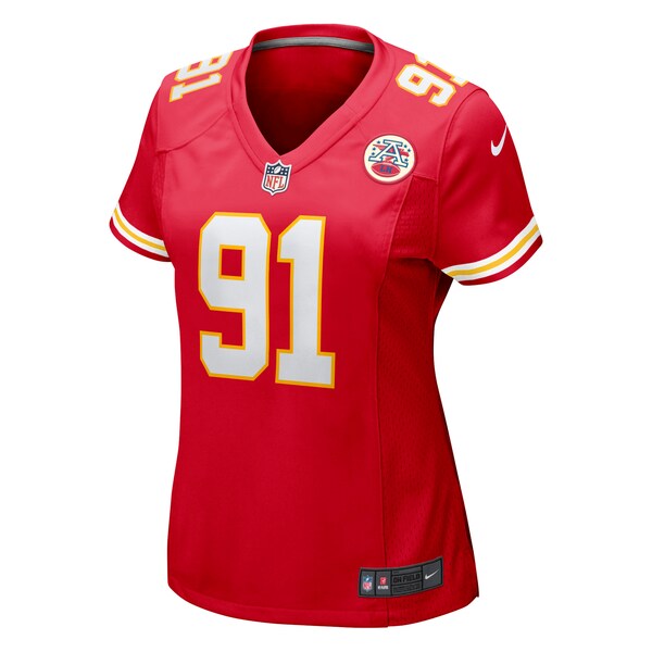 Derrick Nnadi Kansas City Chiefs Nike Women's Game Jersey - Red - Image 2