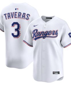 Leody Taveras Texas Rangers Nike Alternate Limited Player Jersey - White