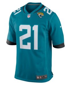 Alternative view of Christian Braswell Jacksonville Jaguars Nike Team Game Jersey -  Teal