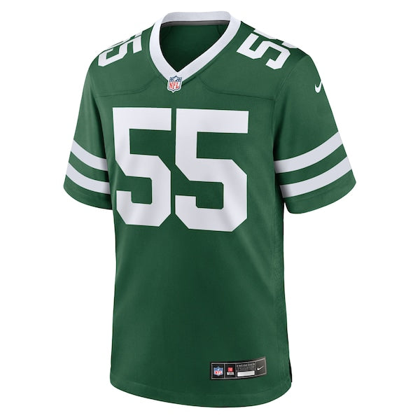 Braiden McGregor New York Jets Nike Team Game Jersey - Legacy Green - Image 2