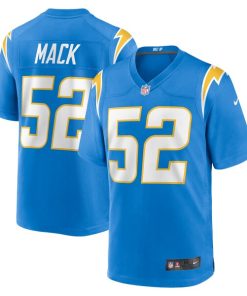 Khalil Mack Los Angeles Chargers Nike Youth Game Jersey - Powder Blue/Navy