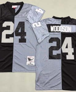 Charles Woodson Las Vegas Raiders Authentic Split Throwback Retired Player Jersey