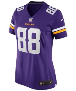 Alternative view of Alan Page Minnesota Vikings Nike Women's Game Retired Player Jersey - Purple