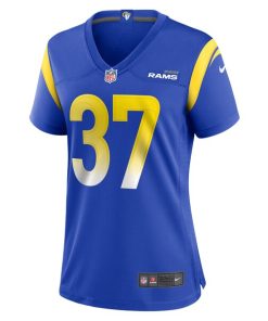 Alternative view of Quentin Lake Los Angeles Rams Nike Women's Game Player Jersey - Royal