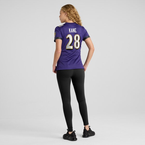 Sanoussi Kane Baltimore Ravens Nike Women's Game Jersey - Purple - Image 5