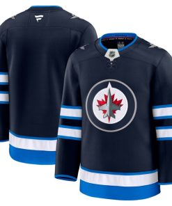 Alternative view of Winnipeg Jets  Home Premium Jersey - Navy/White