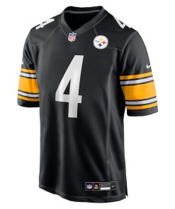 Alternative view of DK Metcalf Pittsburgh Steelers Nike Game Player Jersey - Black