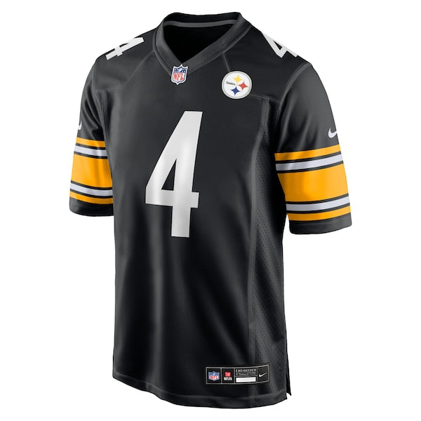 DK Metcalf Pittsburgh Steelers Nike Game Player Jersey - Black - Image 2