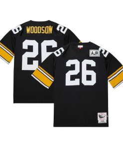 Rod Woodson Pittsburgh Steelers 1988 Authentic Throwback Retired Player Jersey - Black
