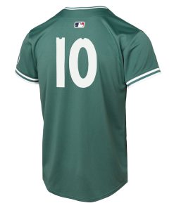 Alternative view of Trevor Story Boston Red Sox Nike Youth 2025 City Connect Limited Player Jersey - Green