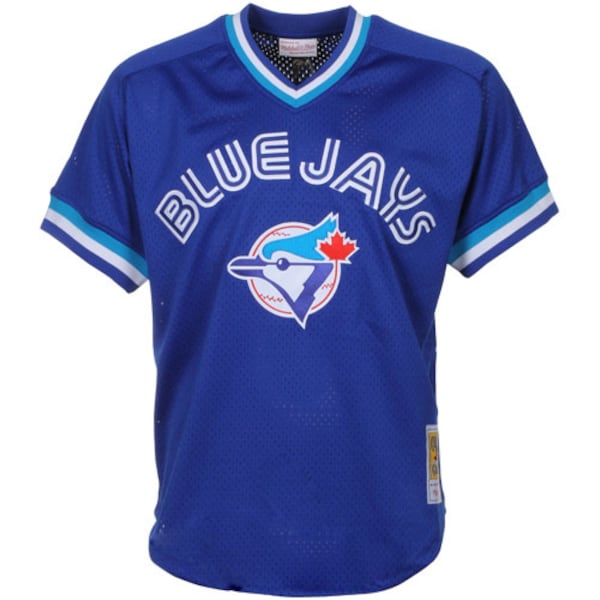Joe Carter Toronto Blue Jays 1993 Authentic Cooperstown Collection Mesh Batting Practice Jersey - Royal - Image 2
