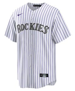 Alternative view of Mickey Moniak Colorado Rockies Nike Home Replica Jersey - White