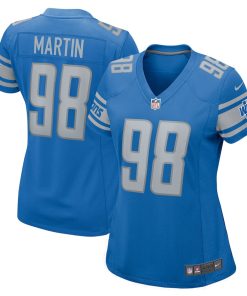 Brodric Martin Detroit Lions Nike Women's Team Game Jersey - Blue
