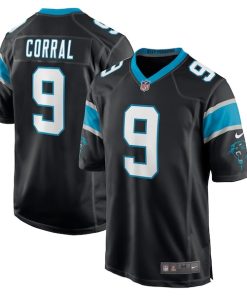 Matt Corral Carolina Panthers Nike Player Game Jersey - Black