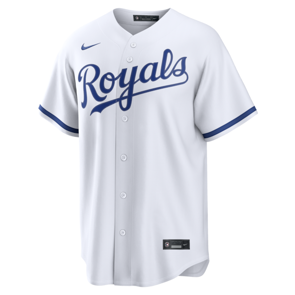 Bobby Witt Jr. Kansas City Royals Nike Home Replica Jersey - White - Image 2