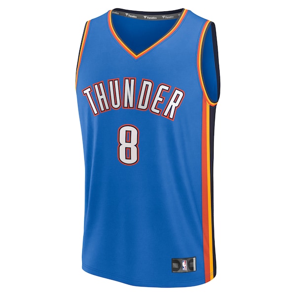 Jalen Williams Oklahoma City Thunder Fast Break Replica Player Jersey - Icon Edition - Blue - Image 2