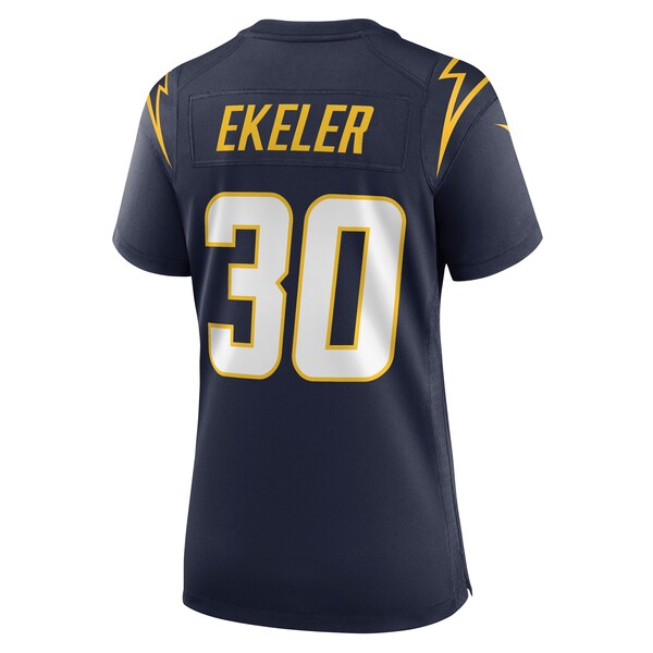 Austin Ekeler Los Angeles Chargers Nike Women's Game Jersey - Navy/Royal/White - Image 4
