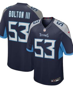 Curtis Bolton III Tennessee Titans Nike Team Game Jersey -  Navy
